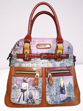 Nicole Lee Clock Tower Suzy Purse 👜 London Dalmation Fashion Art Sketch